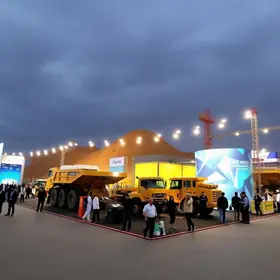 feira de mineração