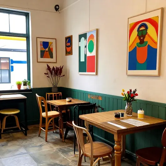 Café com Arte: Um Espaço Criativo e Delicioso