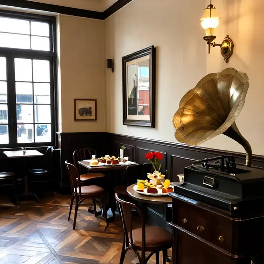 Descubra o Gramophone Café