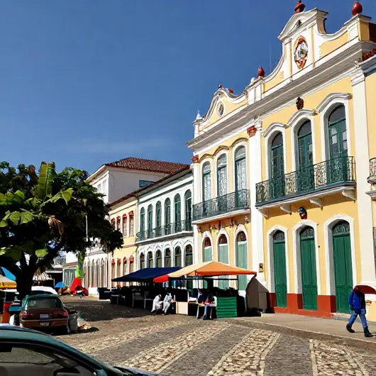 Descubra o Mapa do Centro Histórico de Belém - PA