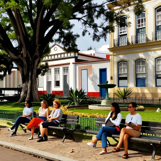 Praça Batista Campos: Um Oásis de Cultura e Lazer em Belém - PA