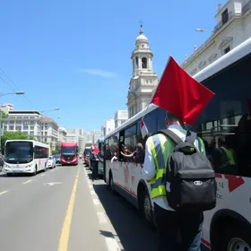 greve de ônibus em Belém