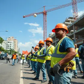 STICMB | Trabalhadores da construção civil de Belém rejeitam proposta patronal e podem partir para greve trabalhadores da construção civil